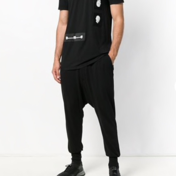 Rick Owens DRKSHDW Drop-crotch Trousers Size Small - Picture 5 of 8